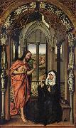 Christ Appearing to His Mother, Rogier van der Weyden
